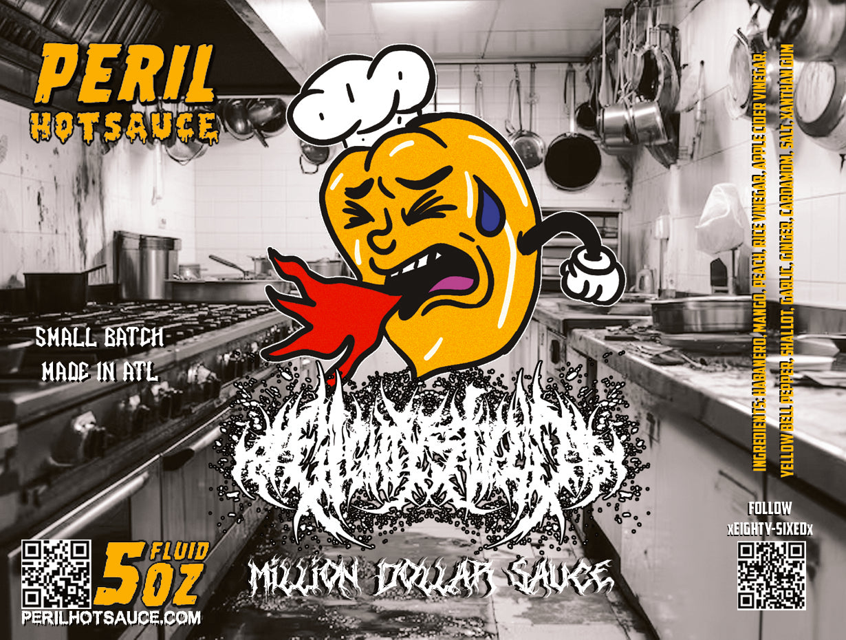 xEIGHTY-SIXEDx - 'Million Dollar Sauce' Peach Mango Habanero