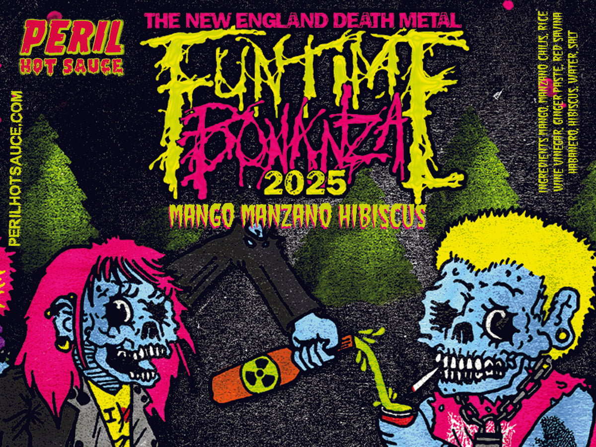 NEW ENGLAND FUN TIME DEATH METAL BONANZA - Special Edition wax dipped bottle