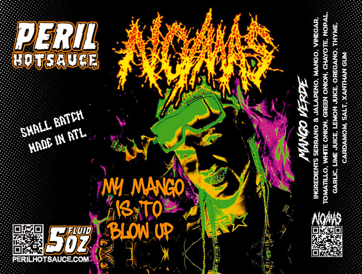 NO/MAS - 'My Mango is to Blow Up' mango verde