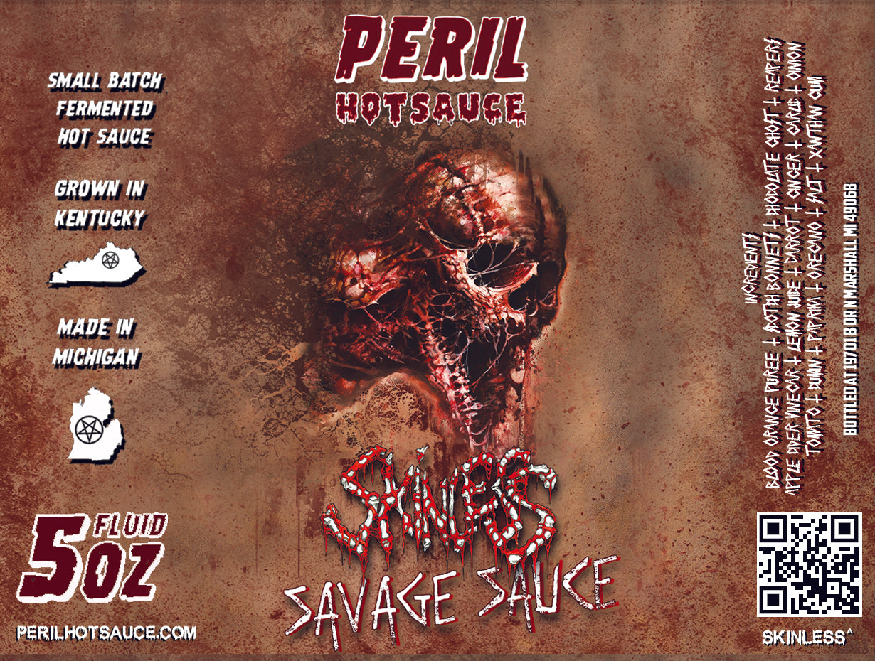 SKINLESS - Savage Sauce Special Edition wax dipped bottle
