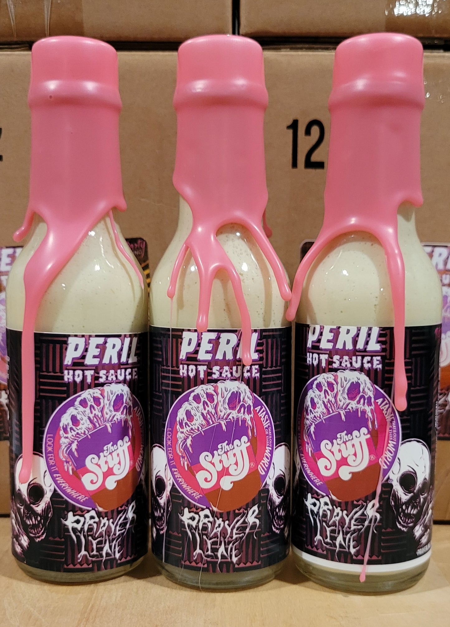 PRAYER LINE - The Stuff Special Edition wax dipped bottle