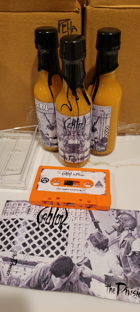 (ohlm) - the Division Habanero Peach sauce and cassette set