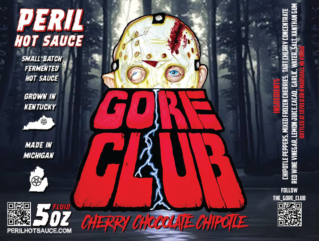 GORE CLUB - CHerry CHocolate CHipotle Special Edition wax dipped bottle