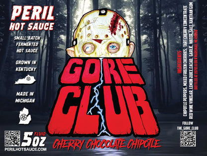 GORE CLUB - CHerry CHocolate CHipotle Special Edition wax dipped bottle