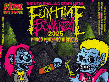 NEW ENGLAND FUN TIME DEATH METAL BONANZA - Special Edition wax dipped bottle