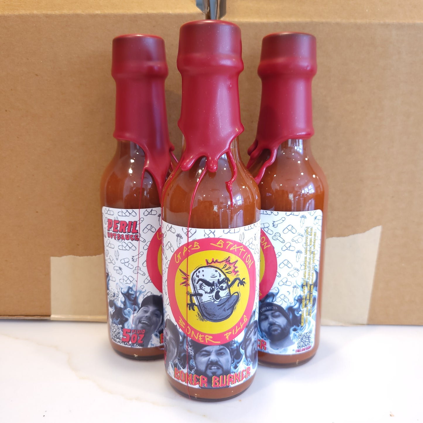 GAS STATION BONER PILLS - Boner Burner salsa roja tatemada