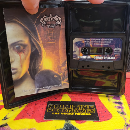 MORTICIAN - 'Domain of Death' cassette (signed)