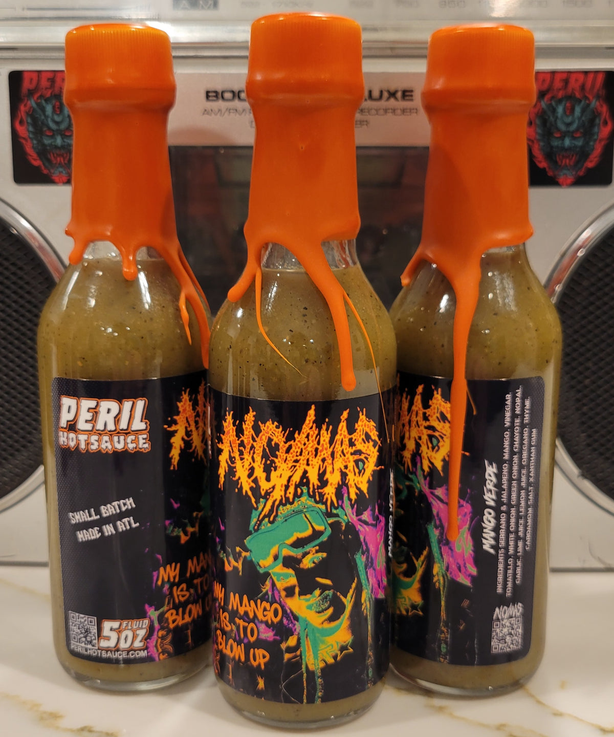 NO/MAS - 'My Mango is to Blow Up' mango verde