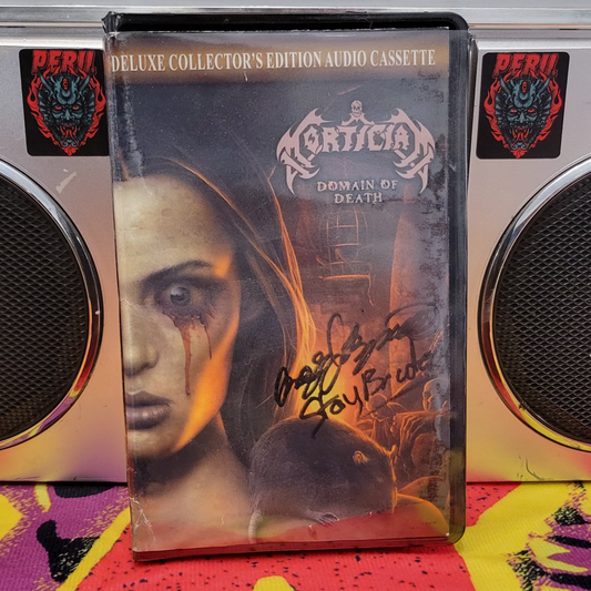 MORTICIAN - 'Domain of Death' cassette (signed)