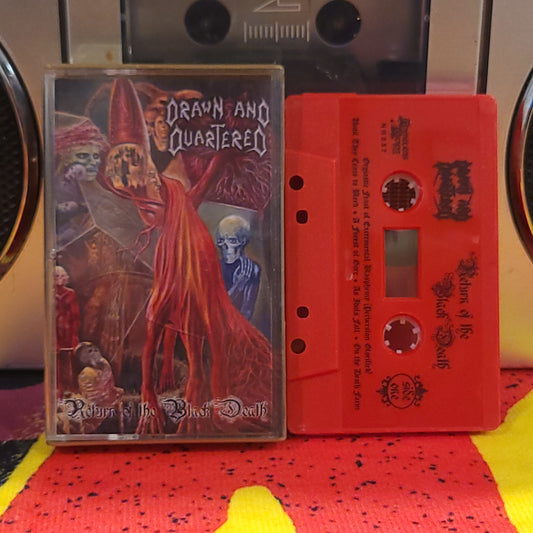 DRAWN AND QUARTERED - 'Return of the Black Death' cassette
