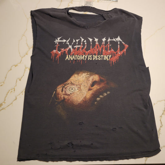 EXHUMED (Large) 2004 Vintage Anatomy is Destiny Tour Shirt